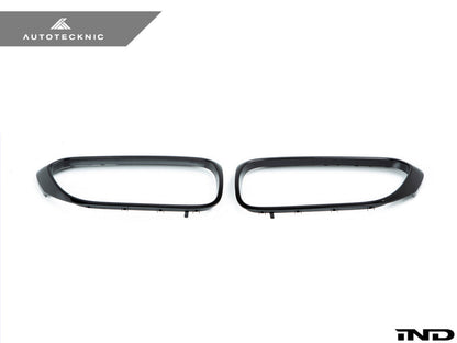 Gloss Black Front Grille Surround Set - F90 M5