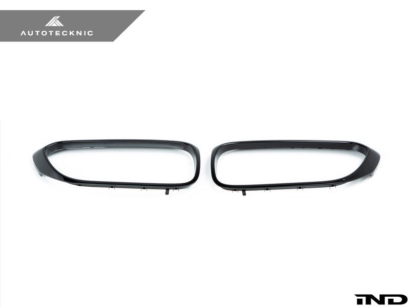 Gloss Black Front Grille Surround Set - F90 M5