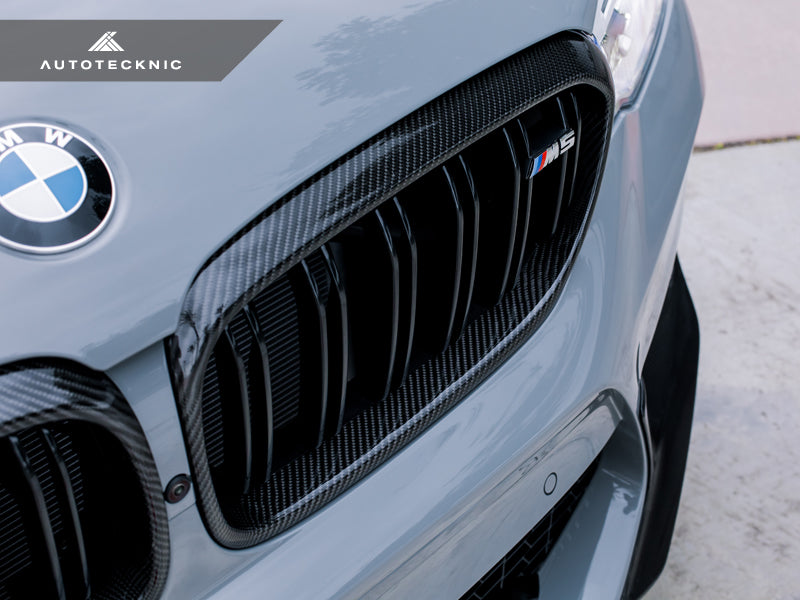 Carbon Fiber Front Grille Surround Set - F90 M5