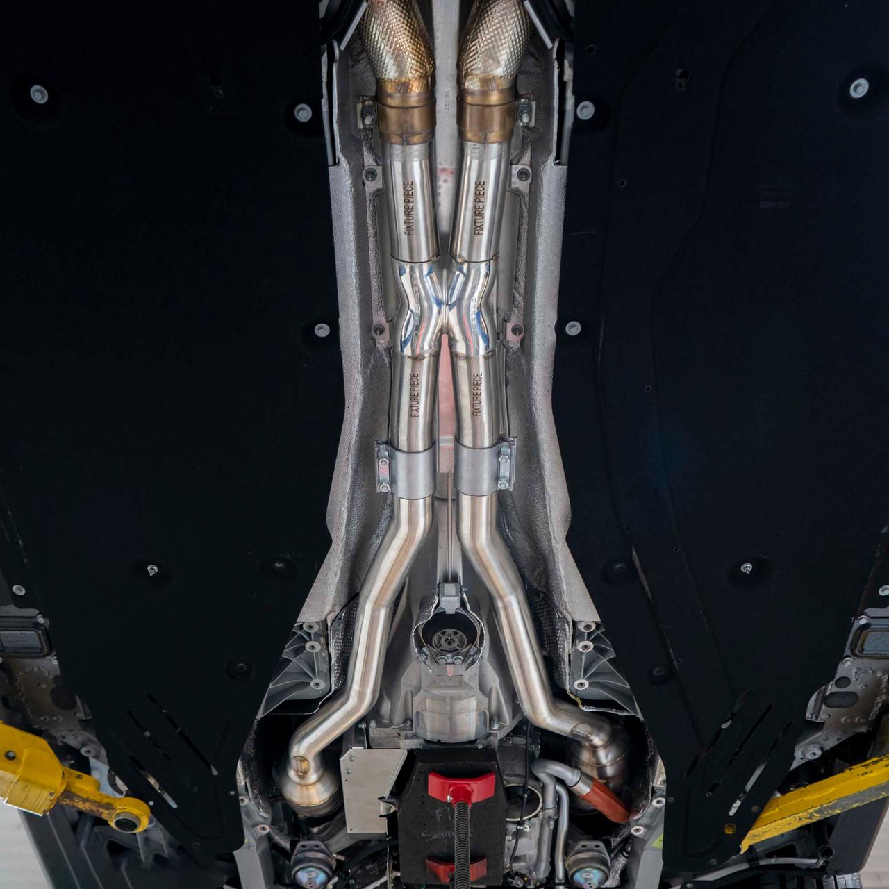 812 Superfast/GTS Sport Catalytic Converter and X-Pipe Exhaust System (2018+)