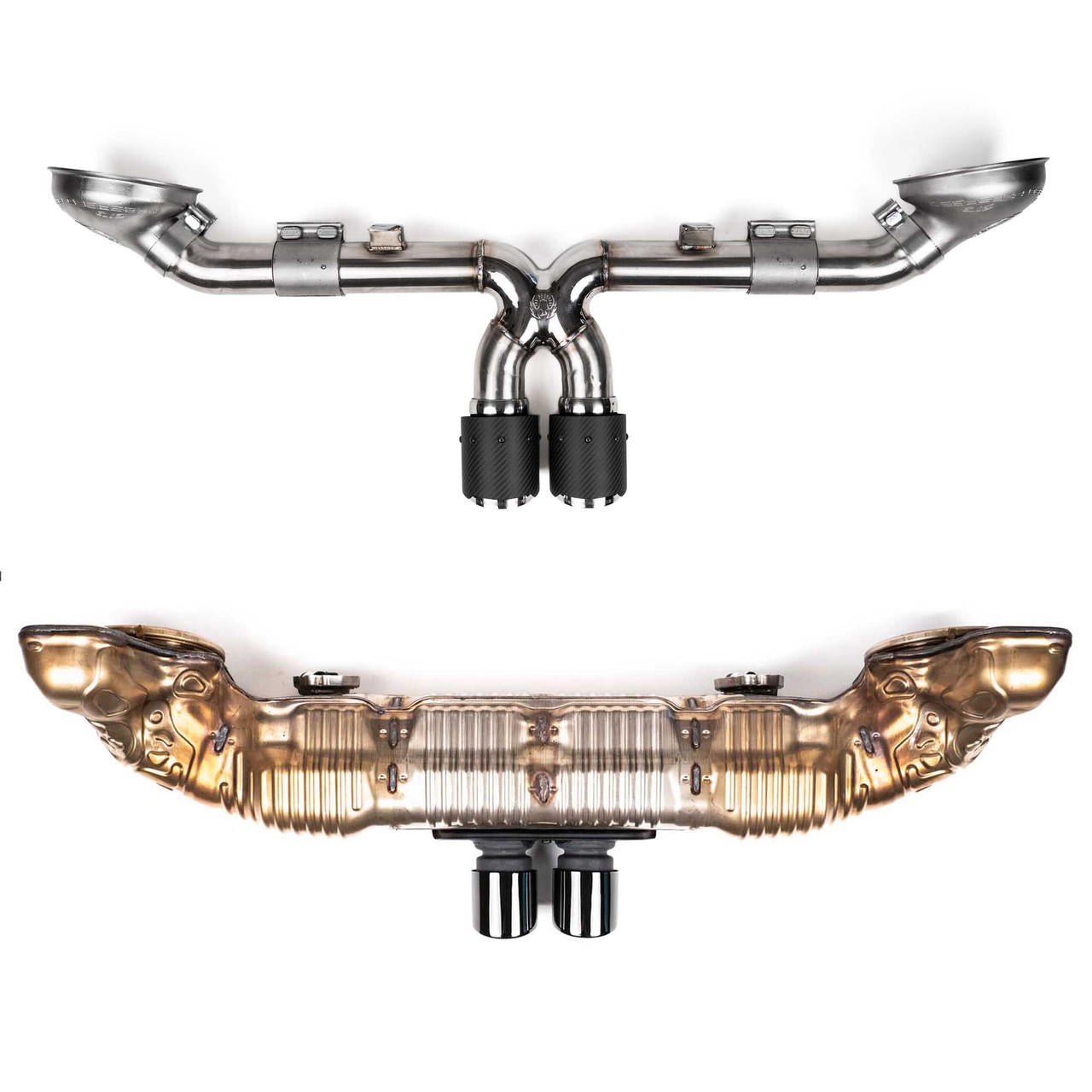 992 GT3 / GT3 RS Supercup Cat-Back Exhaust System  NON Valved (2022+)