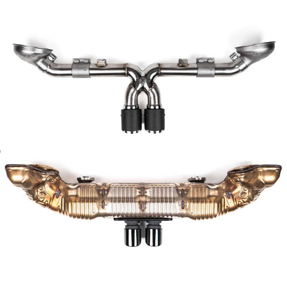 992 GT3 / GT3 RS Supercup Cat-Back Exhaust System  NON Valved (2022+)