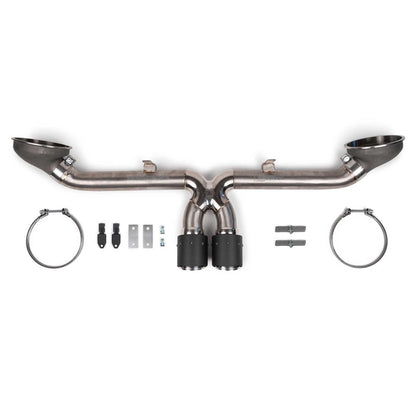 992 GT3 / GT3 RS TITANIUM Supercup Cat-Back Exhaust System Non valved (2022+)