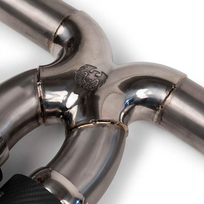 992 GT3 / GT3 RS TITANIUM Supercup Cat-Back Exhaust System Non valved (2022+)