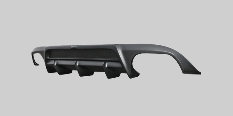 997.2 Carrera Rear Diffuser