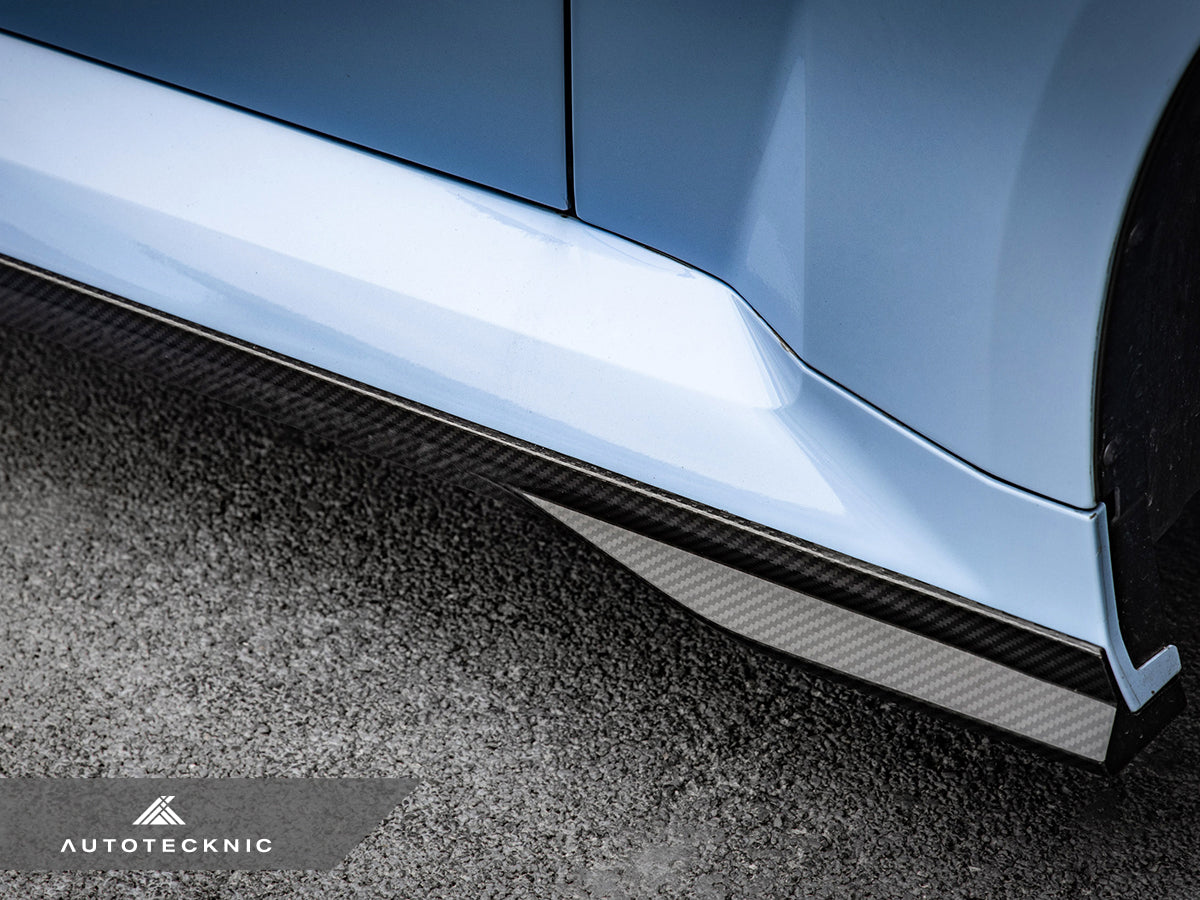 Dry Carbon Fiber Side Skirt Extension Set - G87 M2