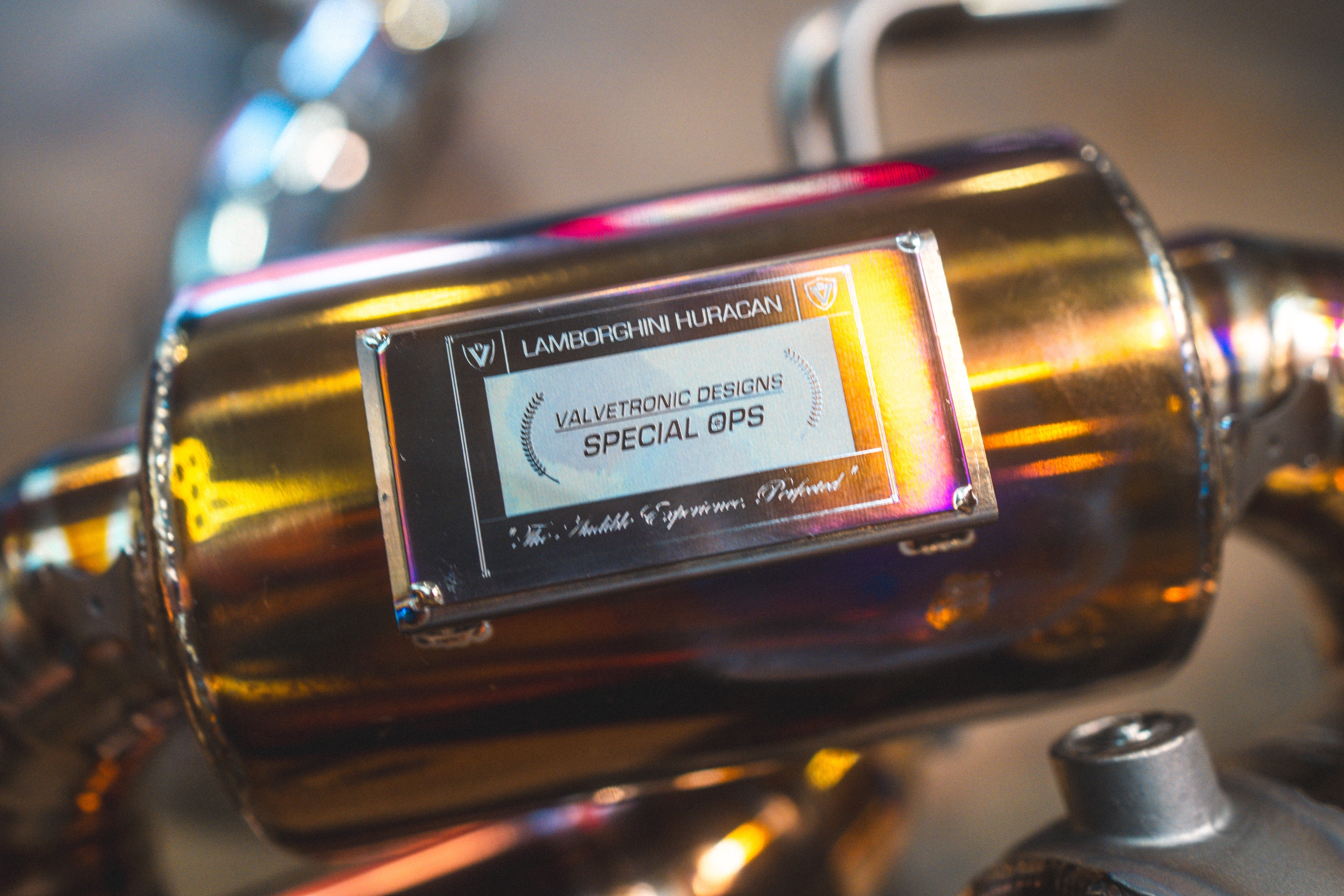 Lamborghini Huracan True F1 / Valved Exhaust System (LP580/610)