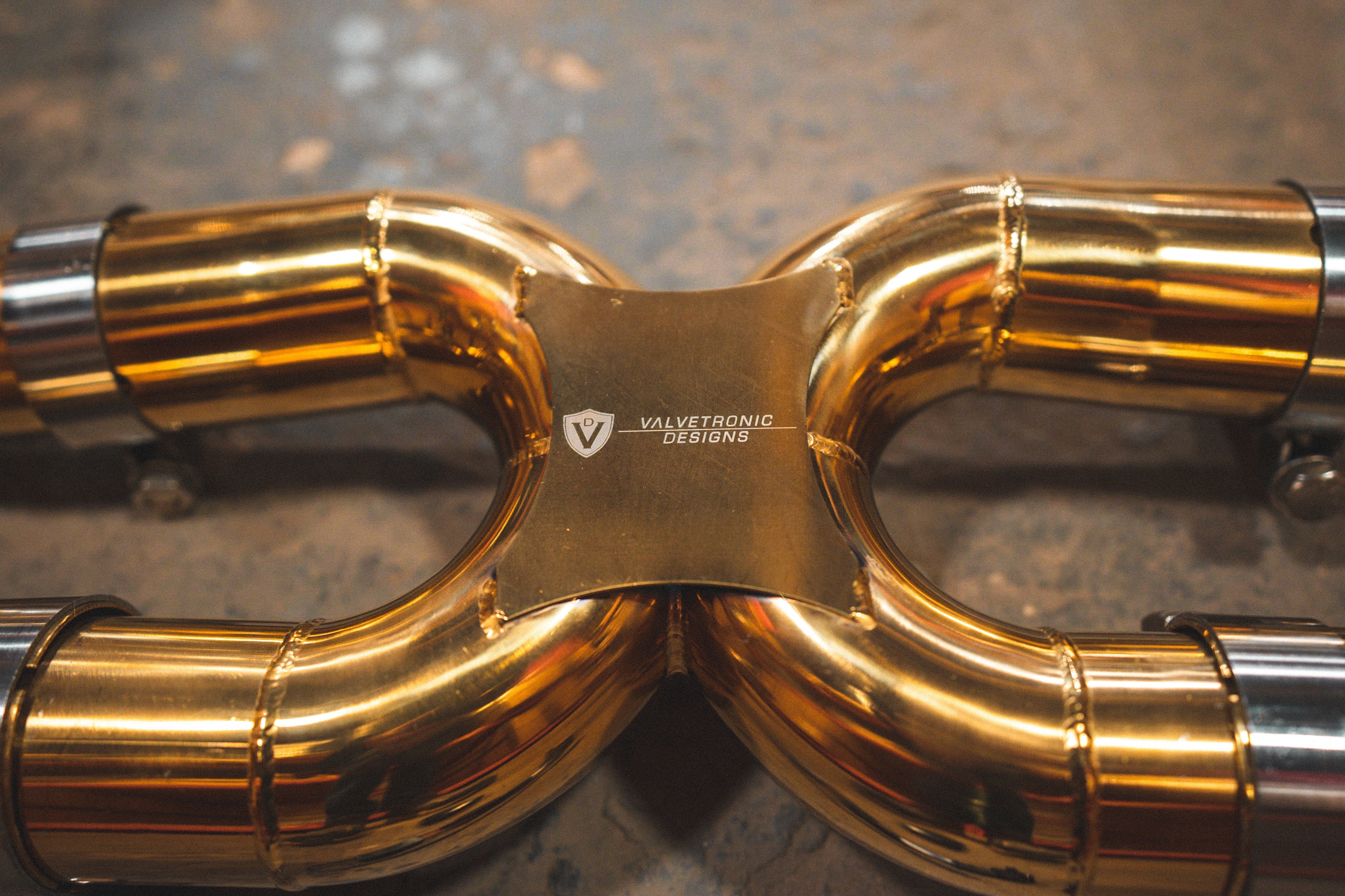 Valvetronic Valved Sport Exhaust System for Porsche 997 Carrera