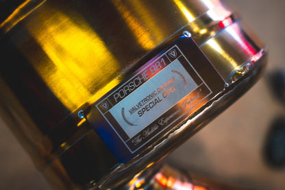 Valvetronic Valved Sport Exhaust System for Porsche Boxster/Cayman 981