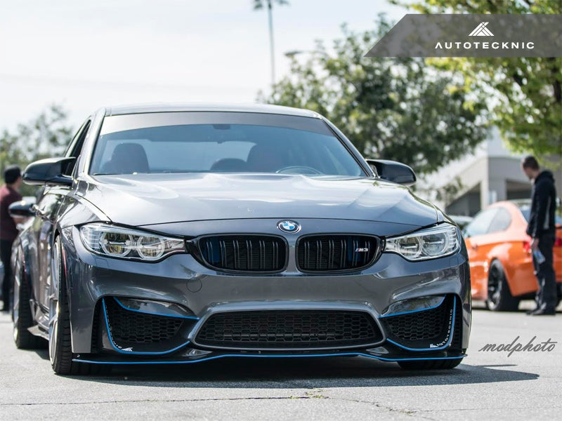 Dry Carbon Fiber Performante Aero Splitters - F80 M3 | F82 M4