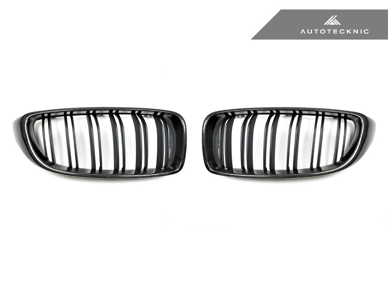 Dual-Slats Carbon Fiber Front Grille Set - F32/ F36 4-Series | F80 M3 | F82 M4