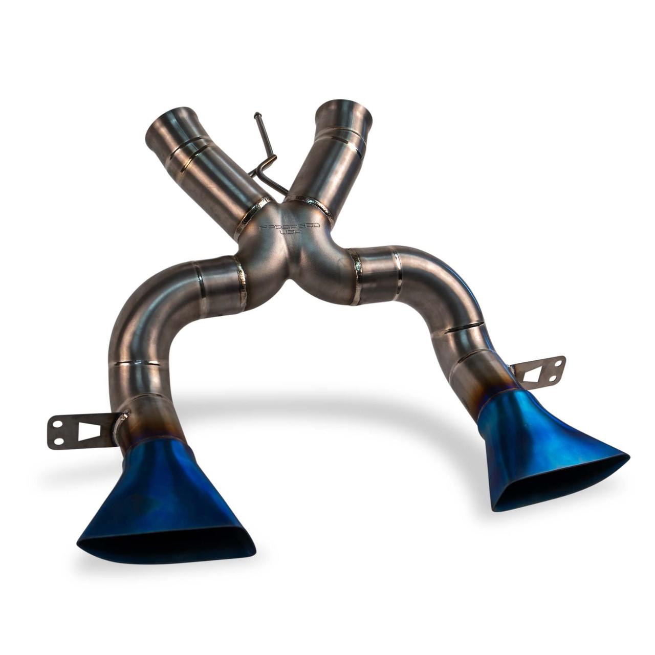 McLaren 650S Supreme Titanium X-Pipe Exhaust System (2014-2017)