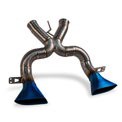 McLaren 650S Supreme Titanium X-Pipe Exhaust System (2014-2017)