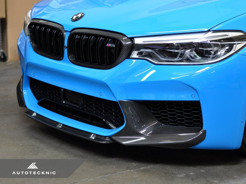 Dry Carbon Fiber Center Front Lip - F90 M5 | F90 M5 Competition Pre-LCI