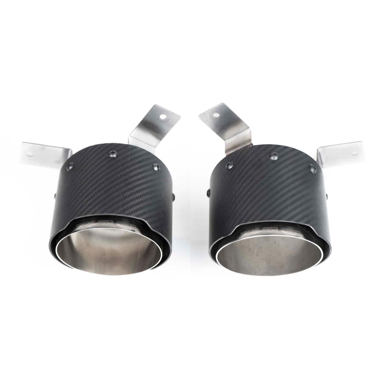 Fabspeed Motorsport  Fabspeed Ferrari F8 Tributo Carbon Fiber Exhaust Tips (2020+)