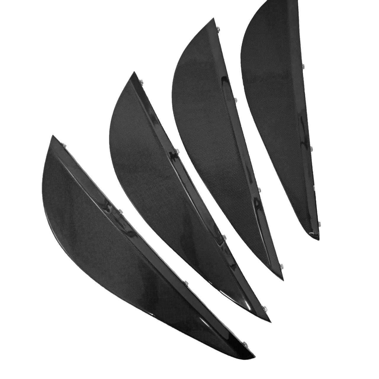 Rear Diffuser Fins 360