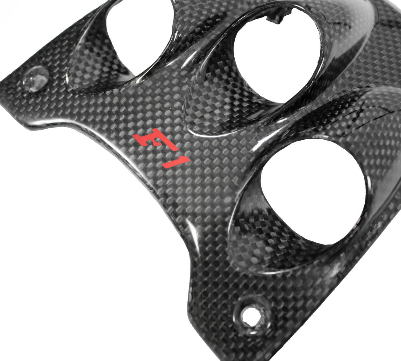 , Custom  Console Trim, F1 Plate - Custom RED, F1 Logo in Resin 458 Italia  Spider