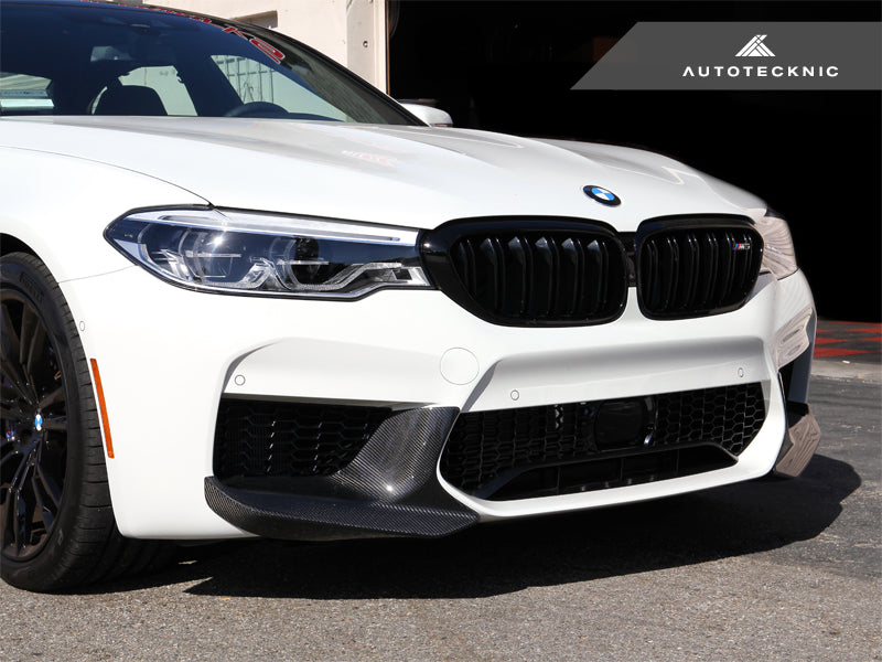 AutoTecknic Dry Carbon Performante Aero Splitters - F90 M5 | F90 M5 Competition Pre-LCI