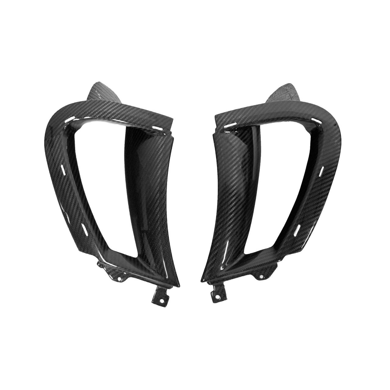 Right and left Front Fender Air Inlet Scoops - McLaren 720S