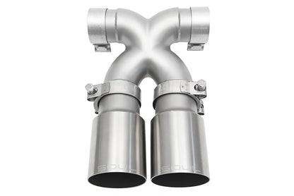 718 Cayman / Boxster Bolt-On X-Pipe With Tips