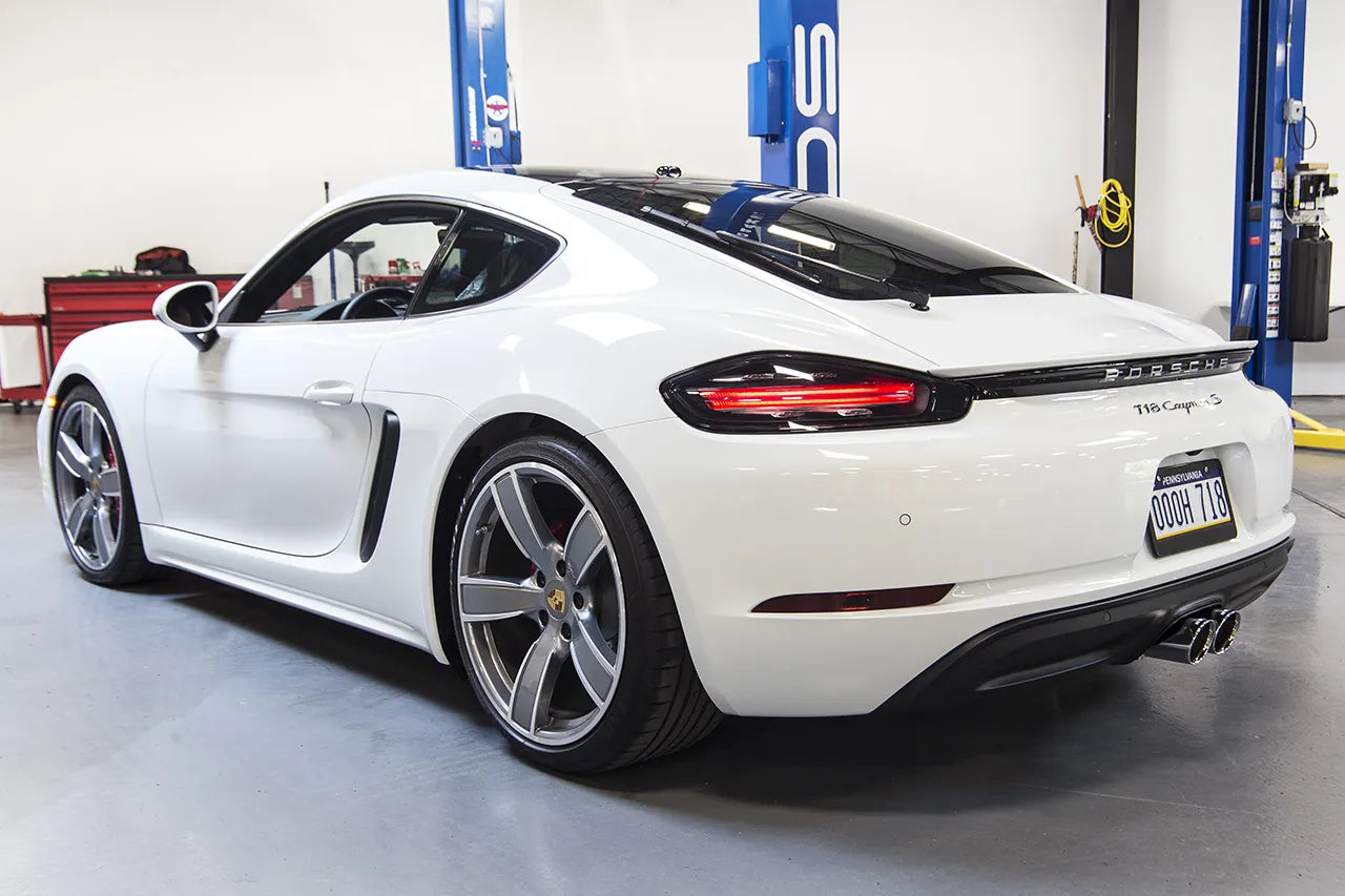 718 Cayman / Boxster Bolt-On X-Pipe With Tips