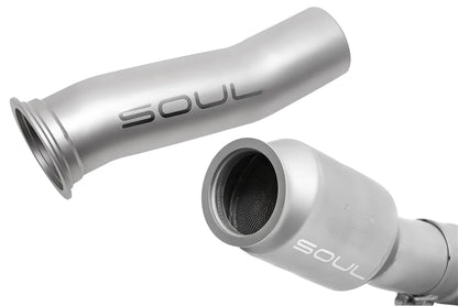 718 Cayman / Boxster Cat Bypass Sections for SOUL Downpipe ONLY