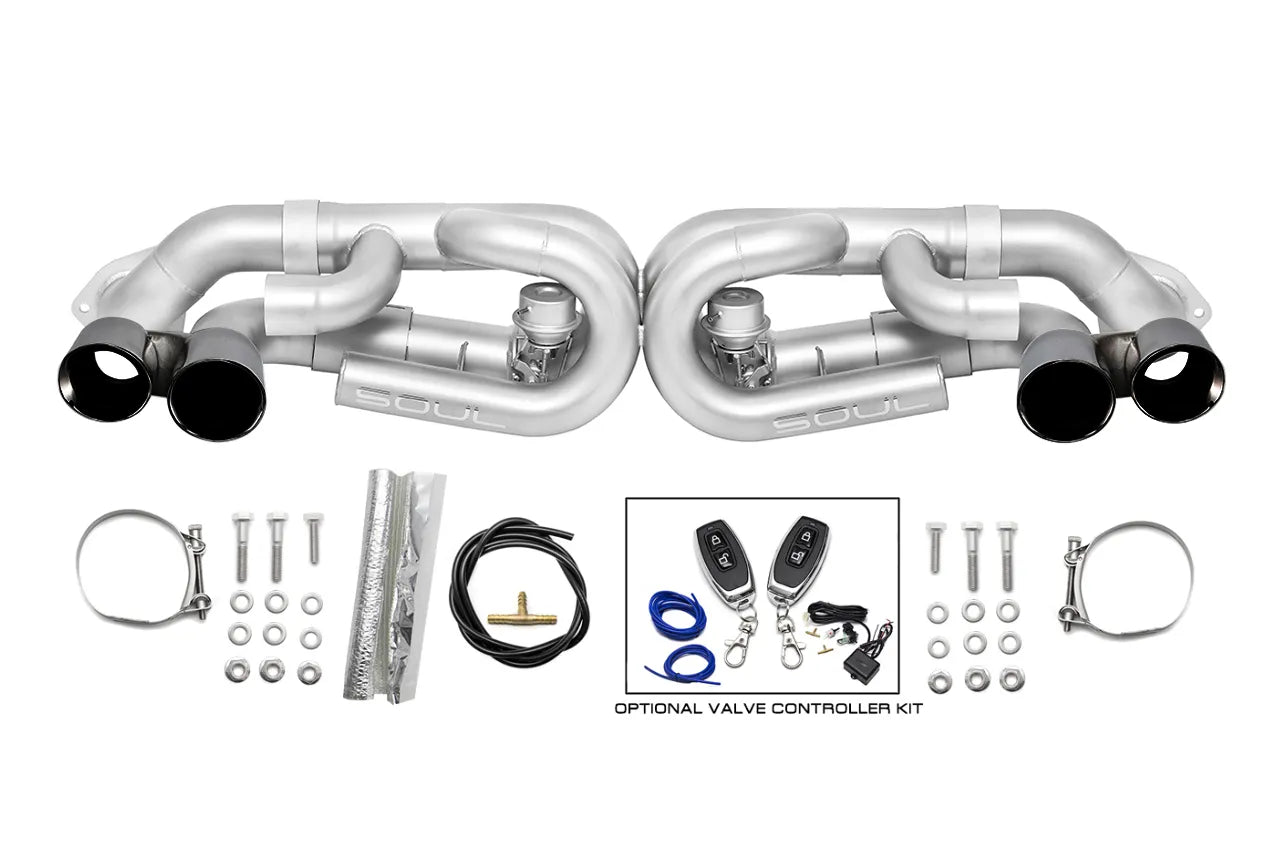 991.1 Carrera Base / S / GTS (with PSE) Valved Performance Exhaust System