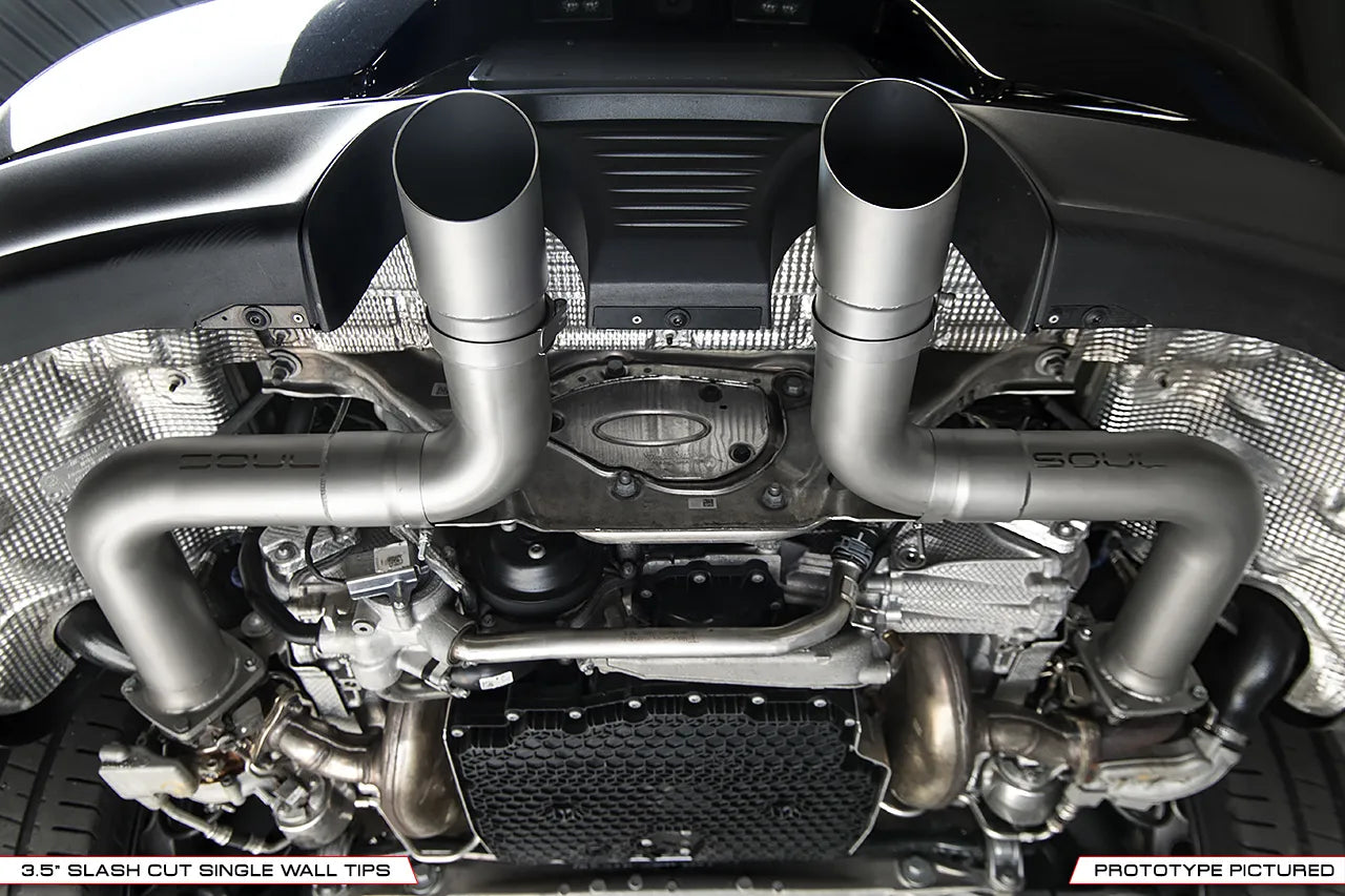 991.2 Carrera (with PSE) Trackback Turbo Back Exhaust System