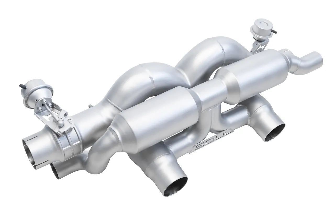 991.2 Carrera (with PSE) Valved X-Pipe Exhaust System