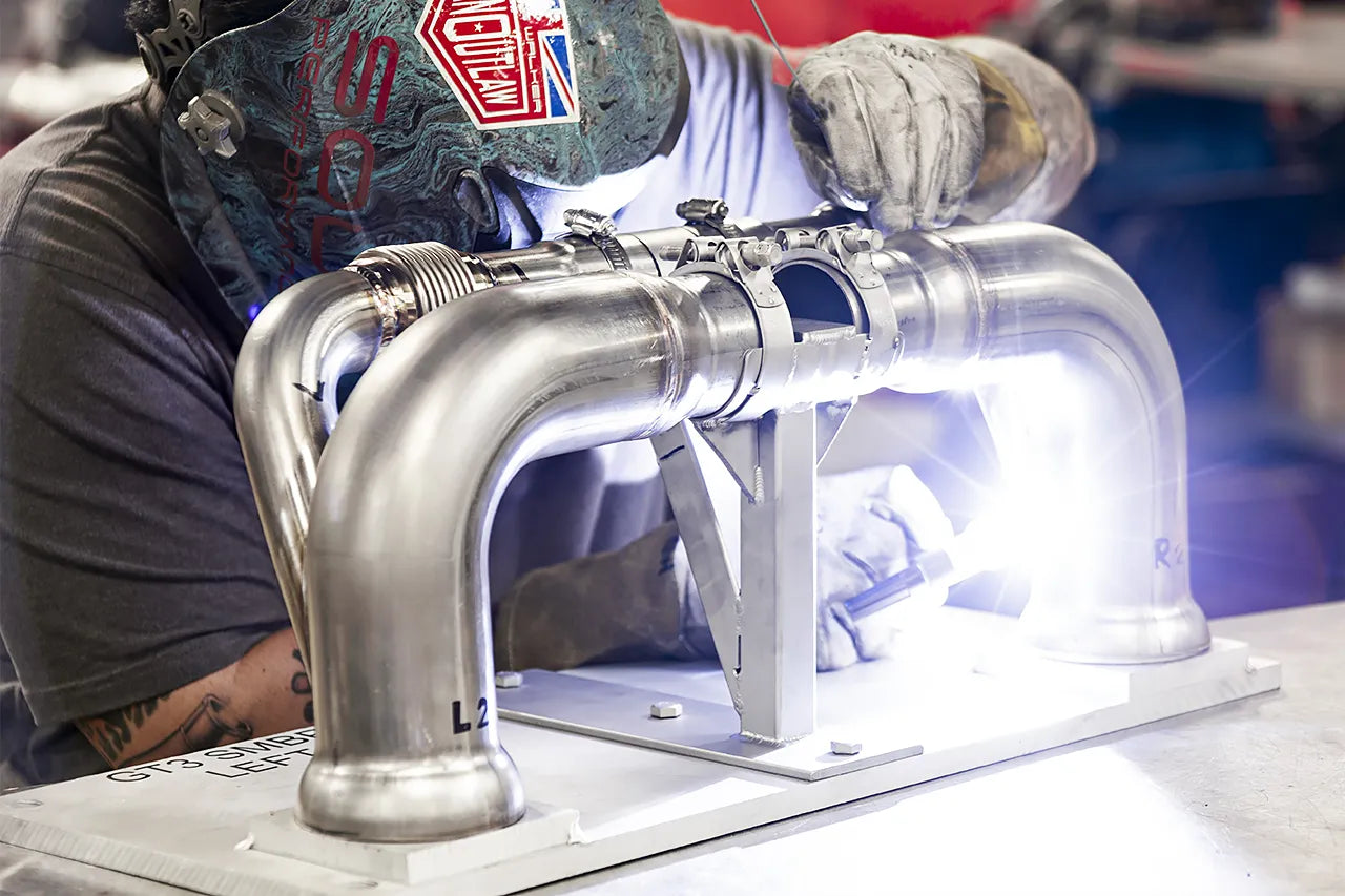 997 / 997.2 GT3 Side Muffler Bypass Pipes