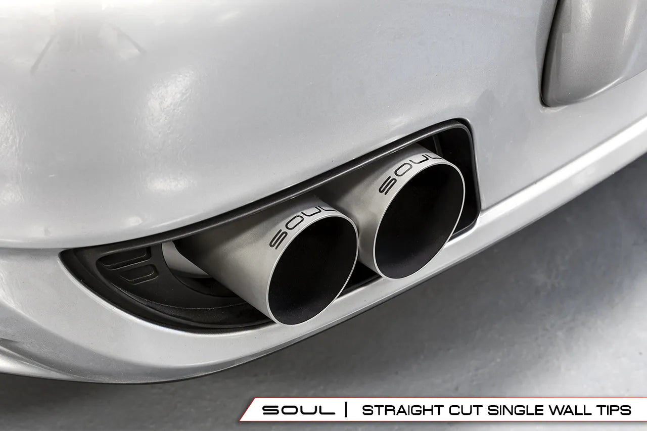 997.1 Turbo Sport Catalytic Converters (for SOUL Competition X-Pipe Exhaust System ONLY)