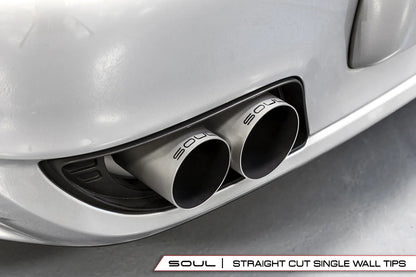 997.1 Turbo Sport Catalytic Converters (for SOUL Competition X-Pipe Exhaust System ONLY)