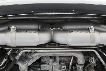 997.1 Turbo Sport Catalytic Converters (for SOUL Competition X-Pipe Exhaust System ONLY)