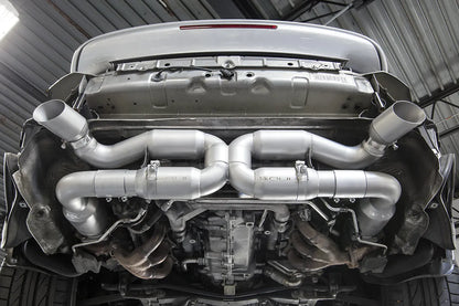 997.1 Turbo Sport X-Pipe Exhaust System (includes Sport Catalytic Converters)
