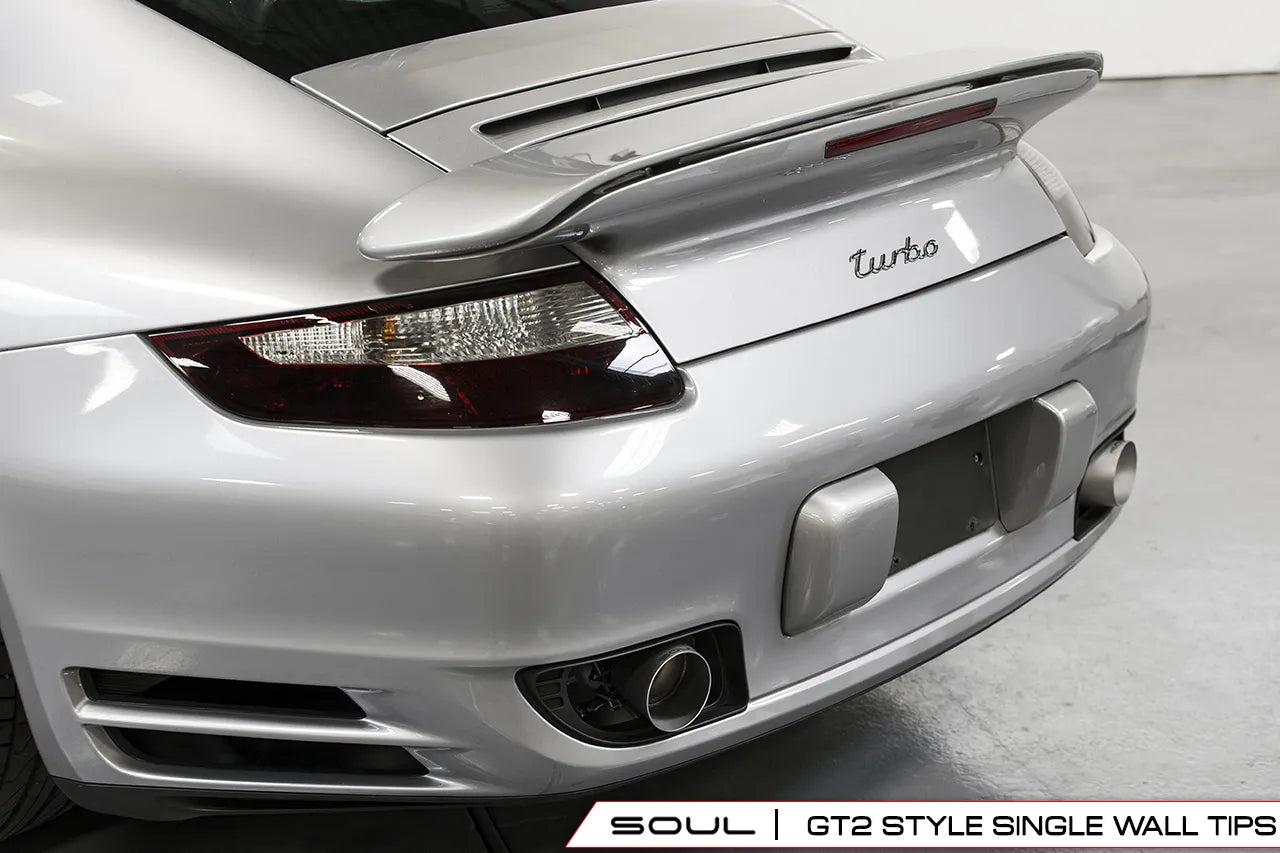 997.1 Turbo Sport X-Pipe Exhaust System (includes Sport Catalytic Converters)