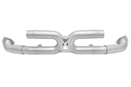997.2 Carrera Center Muffler Bypass Exhaust