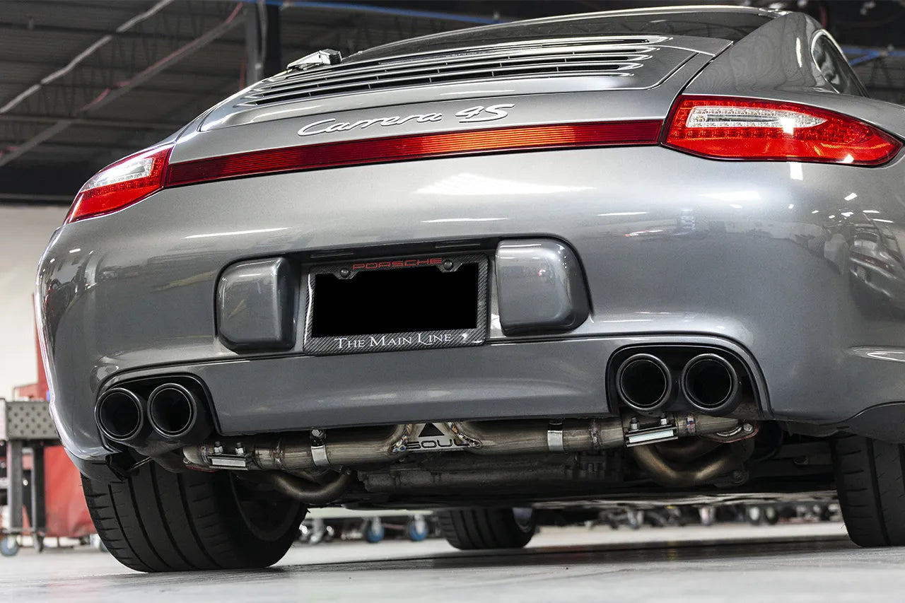 997.2 Carrera Center Muffler Bypass Exhaust