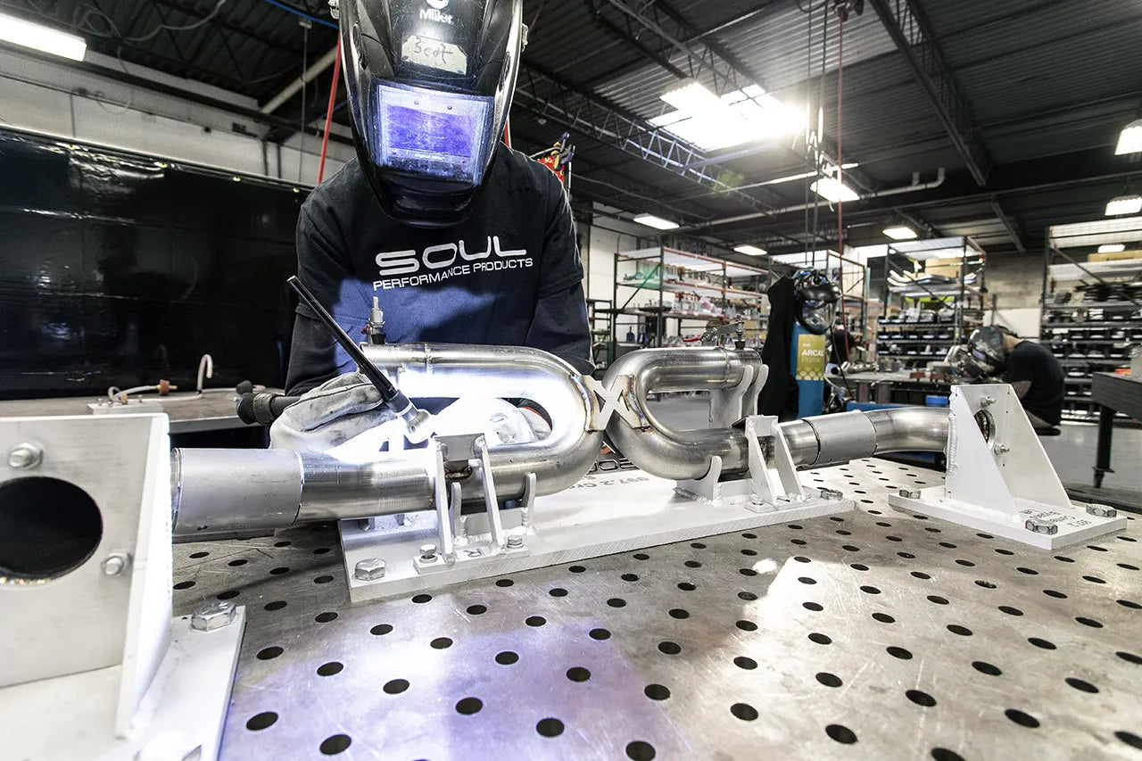 997.2 Carrera Center Muffler Bypass Exhaust