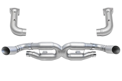 997.2 Turbo Competition X-Pipe Exhaust System (includes Cat Bypass Pipes)