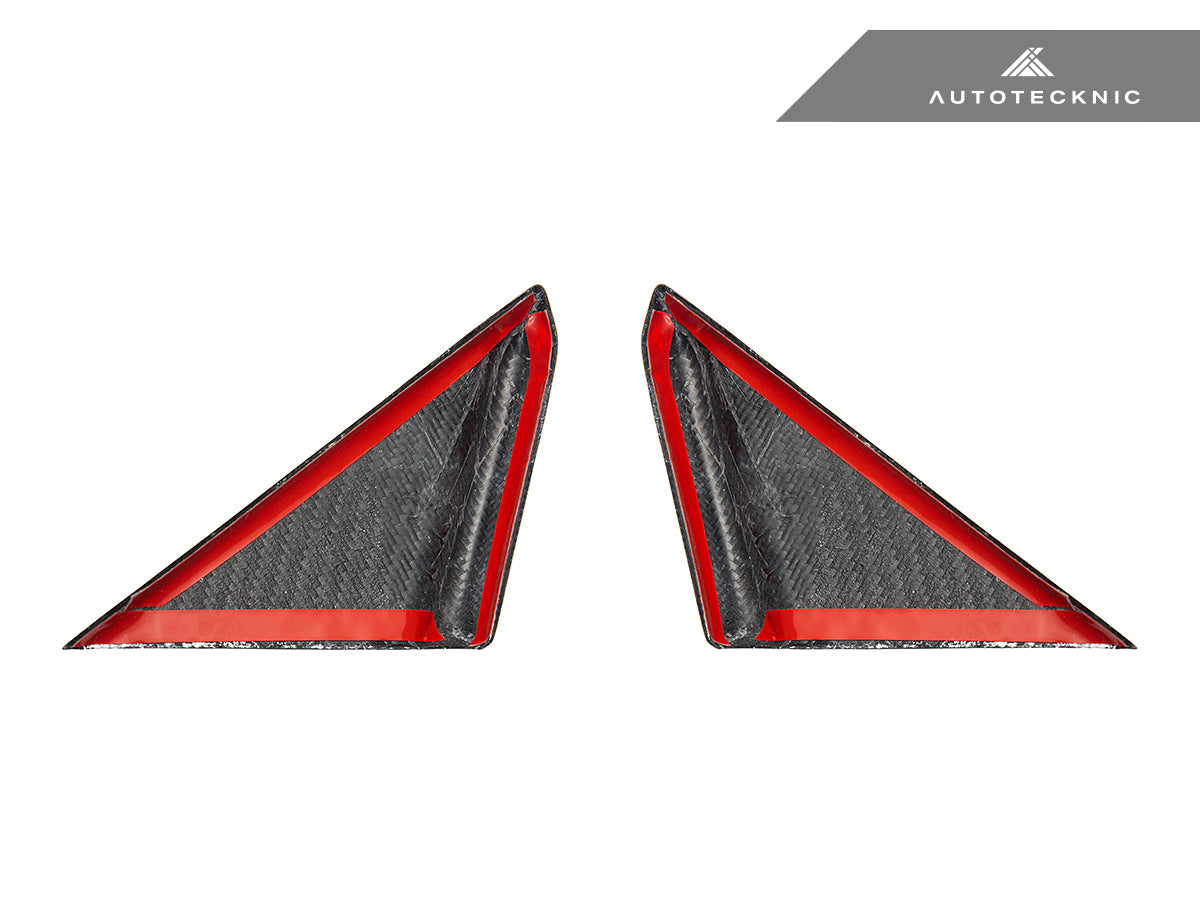 Dry Carbon Side Mirror Wind Deflector Set - Porsche 992