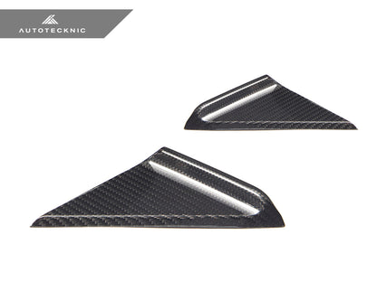 Dry Carbon Side Mirror Wind Deflector Set - Porsche 992