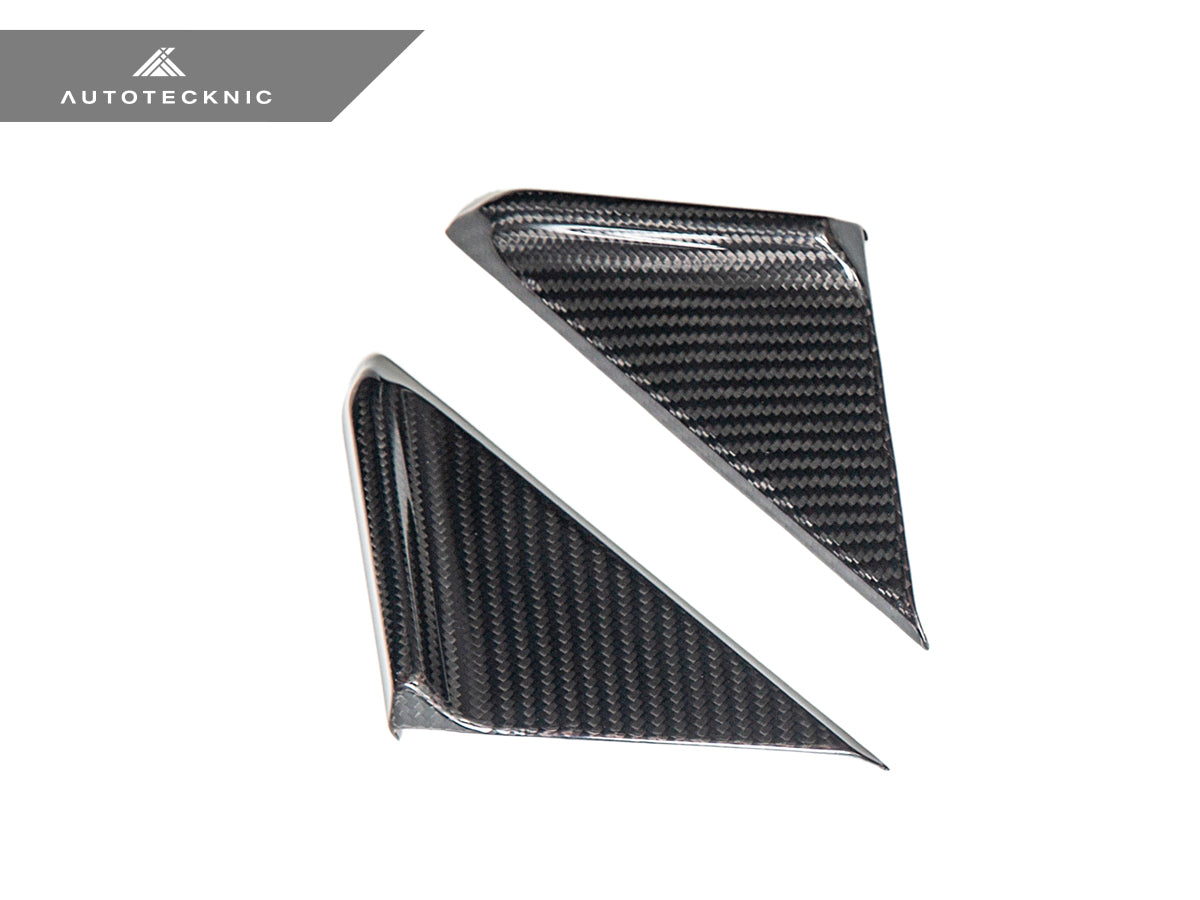 Dry Carbon Side Mirror Wind Deflector Set - Porsche 992