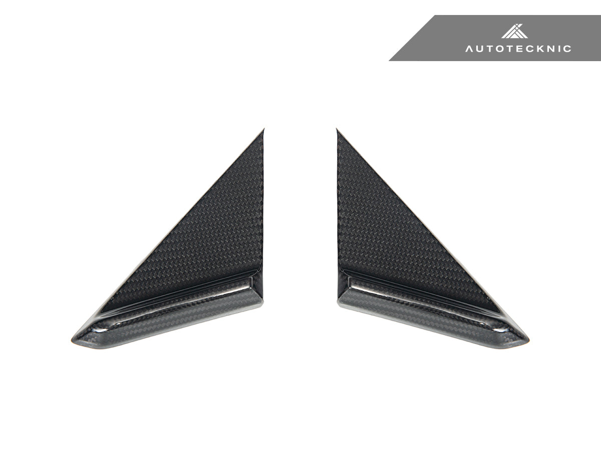 Dry Carbon Side Mirror Wind Deflector Set - Porsche 992