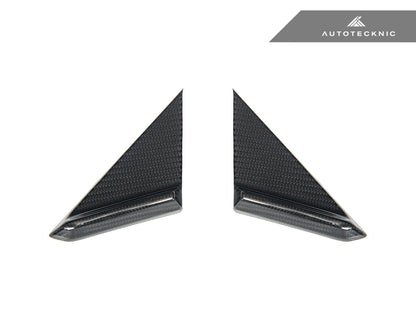Dry Carbon Side Mirror Wind Deflector Set - Porsche 992