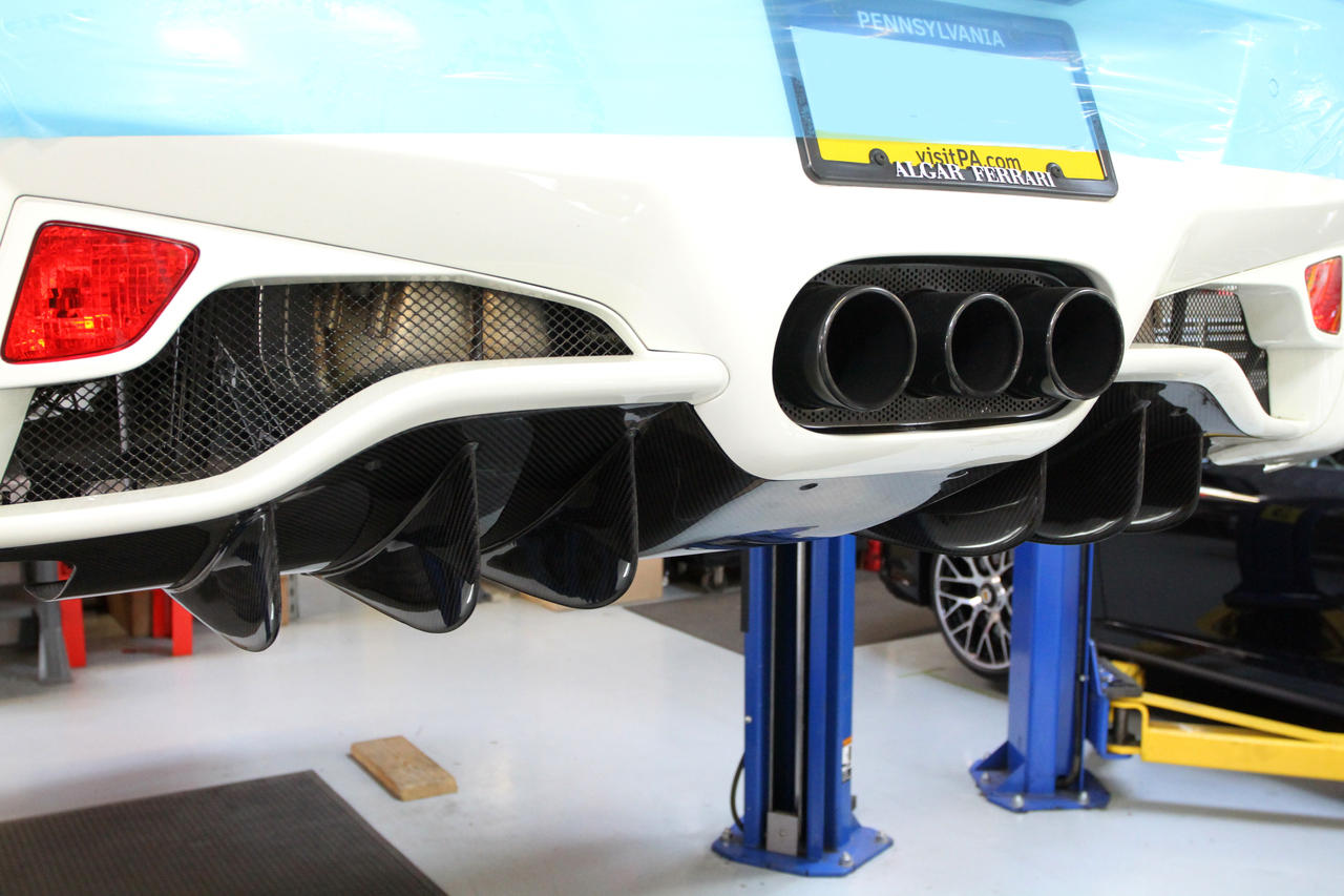 458 Italia  Rear Diffuser