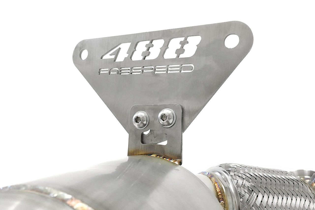 488 Pista HJS German Sport Catalytic Converters