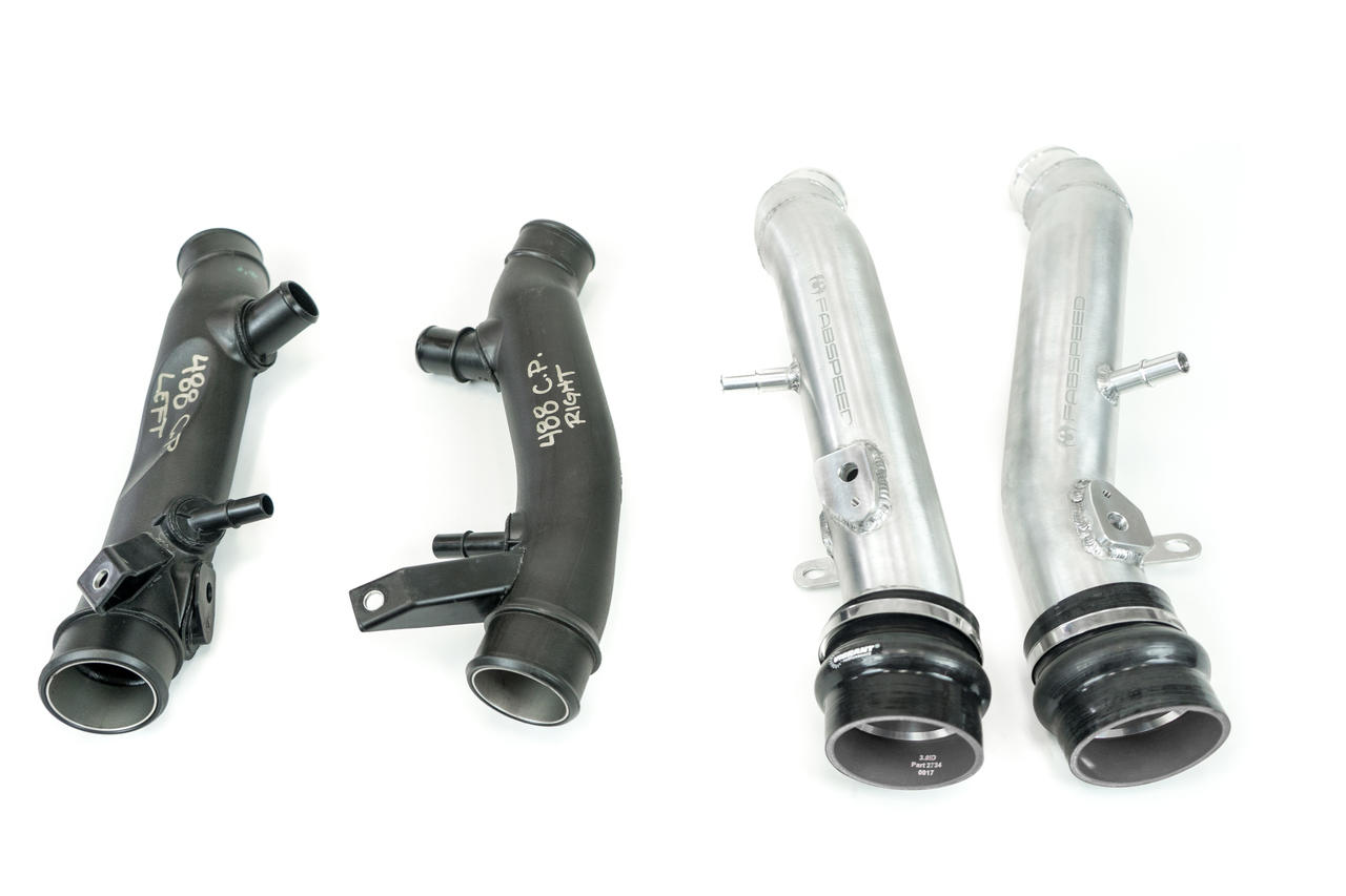 488 Pista Style Intake Charge Pipes