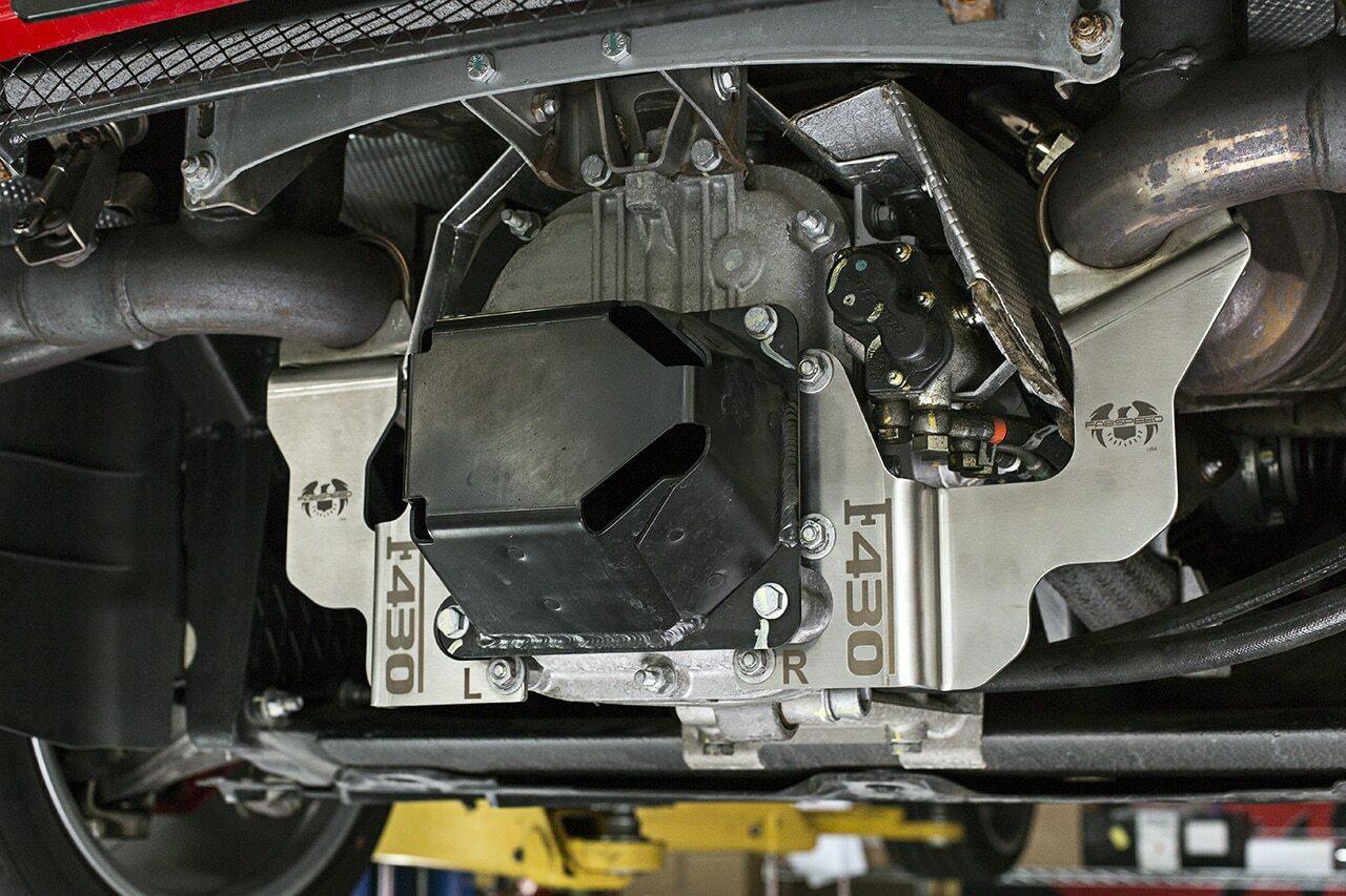 F430 OEM Muffler Support Bracket Upgrade