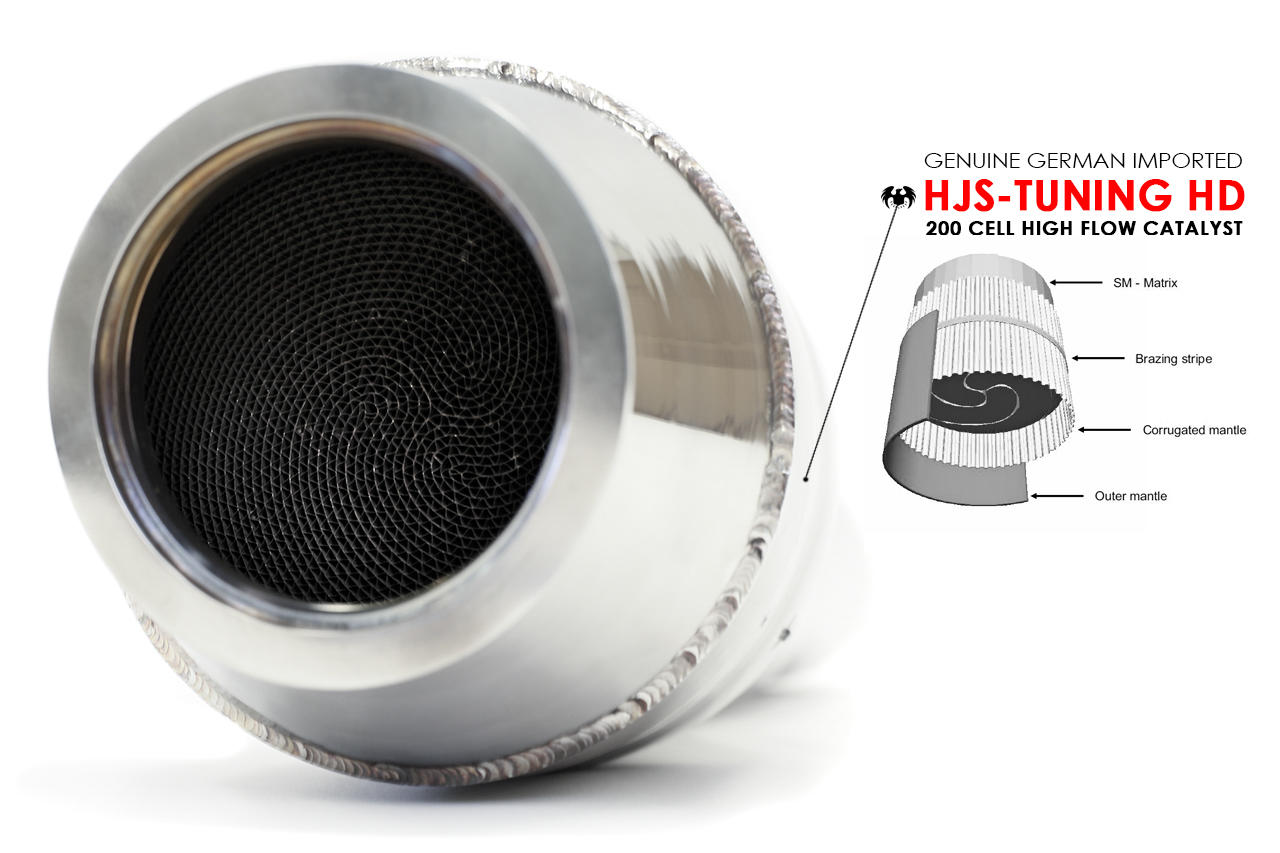 718 Boxster/Cayman HJS Sport Catalytic Converter (2017+)