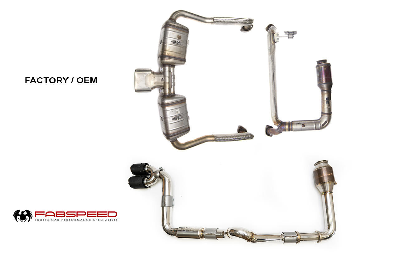 718 Boxster/Cayman Supercup Turboback Exhaust System (2017+)